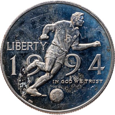 купить США 50 центов (1/2 доллара, half dollar) 1994 "World Cup (чемпионат мира по футболу 1994 в США)"