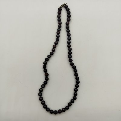 купить Бусы винтажные, металл, культивированный (черный) жемчуг, Азия, 1990-2010 гг.
