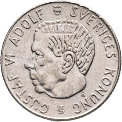купить Швеция 1 крона (crown) 1955