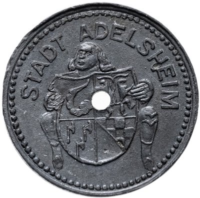 купить Германия "Адельсхайм" 10 пфеннигов ND (1918) нотгельд