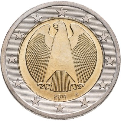 купить Германия 2 евро 2011 A