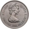 Купить Джерси 25 пенсов (pence) 1977 "25 лет правления Королевы Елизаветы II"