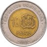 Купить Доминикана 10 песо (pesos) 2005