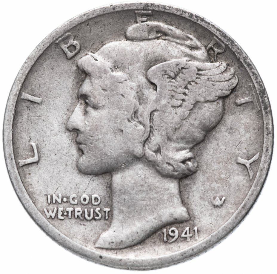 купить США 10 центов 1941