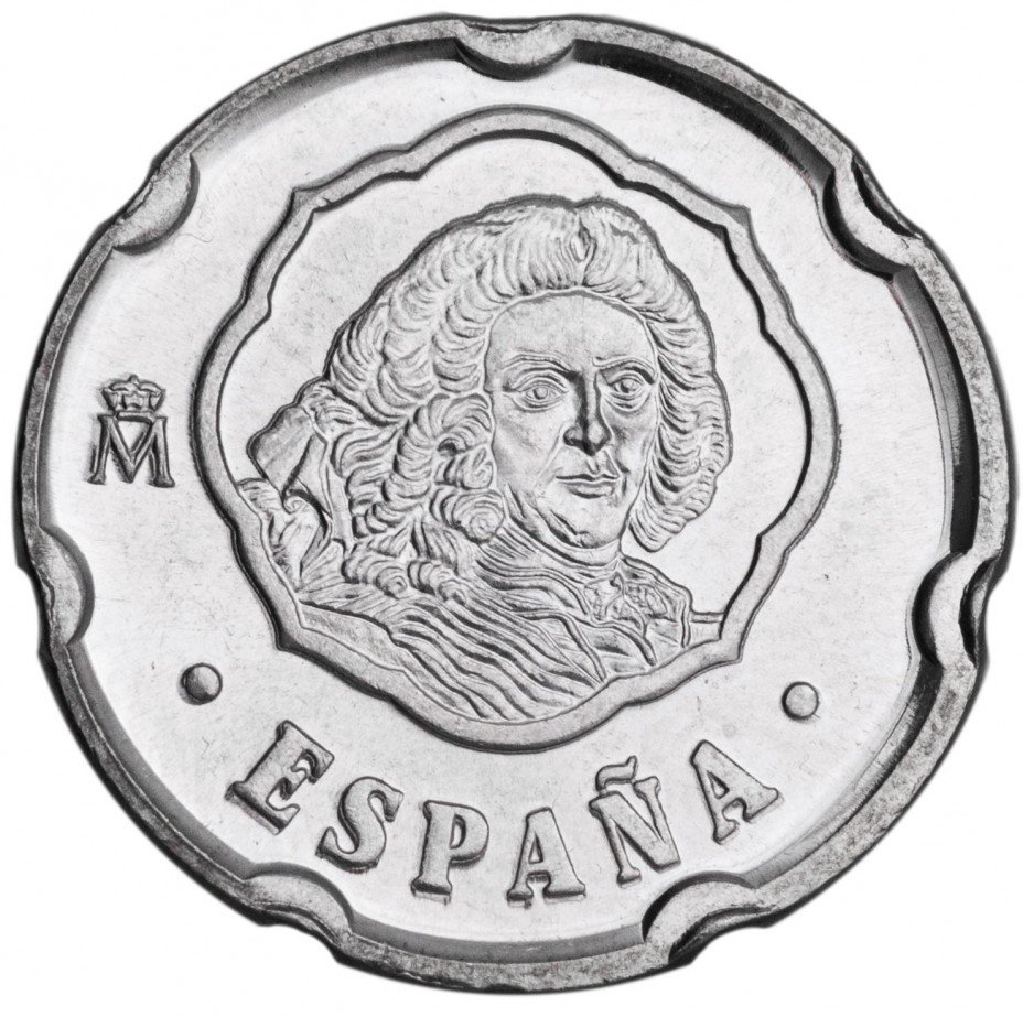 купить Испания 50 пайсов 1996 Филипп V