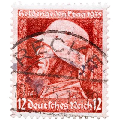 купить Германия, Третий Рейх 12 рейхспфеннигов 1935 "День поминовения павших воинов"