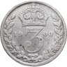 Купить Великобритания 3 пенса (pence) 1900