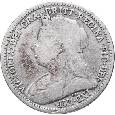купить Великобритания 3 пенса (pence) 1900