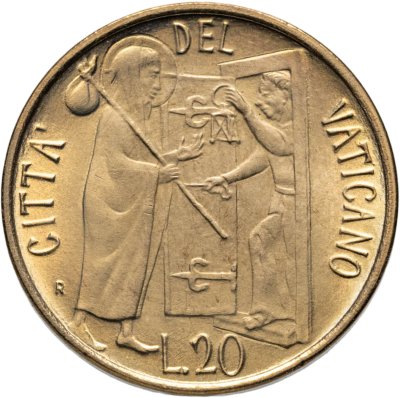 купить Ватикан 20 лир (lire) 1981