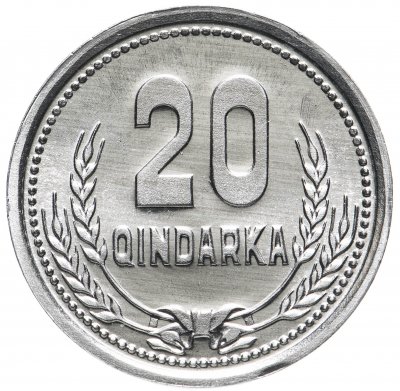 купить Албания 20 киндарок (qindarka) 1988