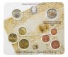 Купить Италия 2006 официальный годовой набор евро из 8 монет в буклете