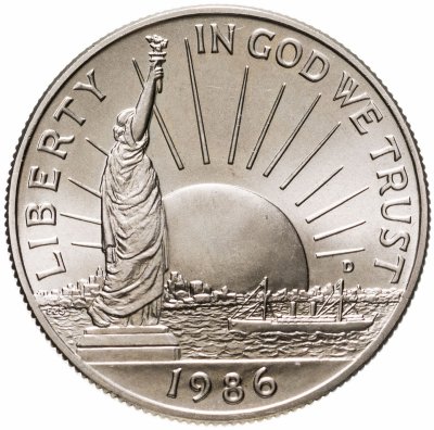 купить США 1/2 доллара 1986 "Статуя Свободы"