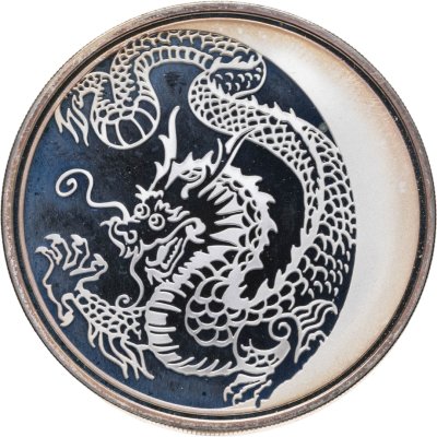 купить 3 рубля 2012 ММД Proof "Лунный календарь - год дракона"