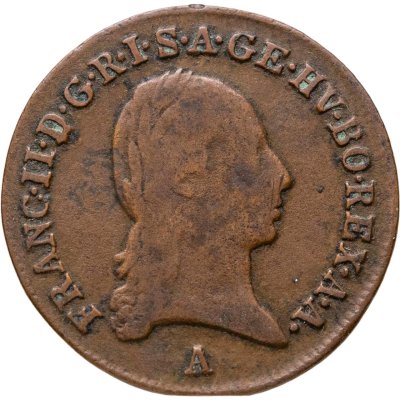 купить Австрия 1/2 крейцера 1800
