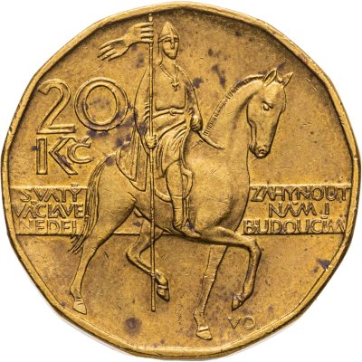 купить Чехия 20 крон (korun) 2015