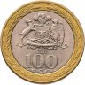 Купить Чили 100 песо (pesos) 2001