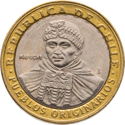 купить Чили 100 песо (pesos) 2001