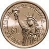 Купить США 1 доллар 2016 "38-й президент США - Джеральд Форд", знак монетного двора "D" - Денвер