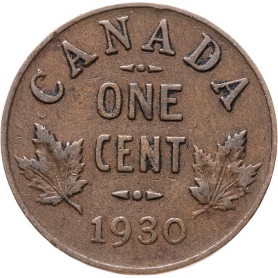 купить Канада 1 цент (cent) 1930