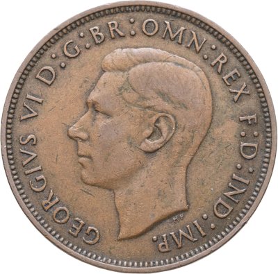 купить Великобритания 1 пенни (penny) 1946