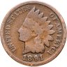 Купить США 1 цент (cent) 1891 Indian Head Cent