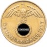 Купить Германия (Третий рейх) 5 рейхспфеннигов (reichspfennig) 1937, Знак монетного двора "A"