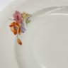 Купить Набор из шести суповых тарелок с цветочным декором, фарфор, деколь, золочение, Chodziez, Польша, 1964-1990 гг.