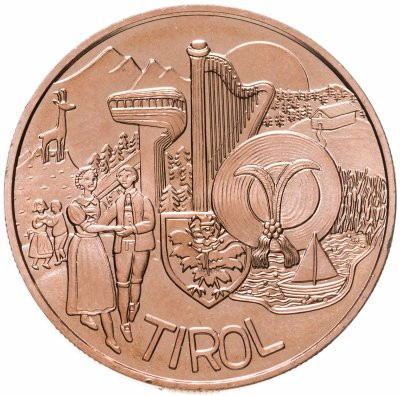 купить Австрия 10 евро 2014 Тироль