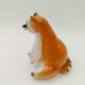 Купить Статуэтка "Енот сидящий", скульптор П.П. Веселов, фарфор, аэрография, роспись, Ленинградский фарфоровый завод (ЛФЗ), СССР, 1970-1992 гг.