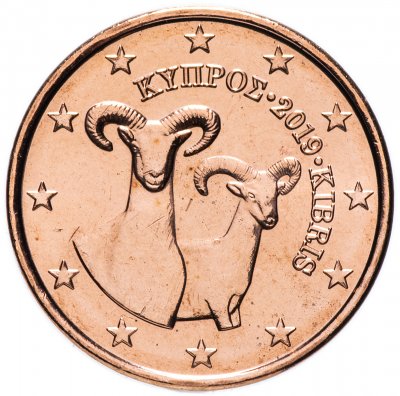 купить Кипр 1 евроцент 2019
