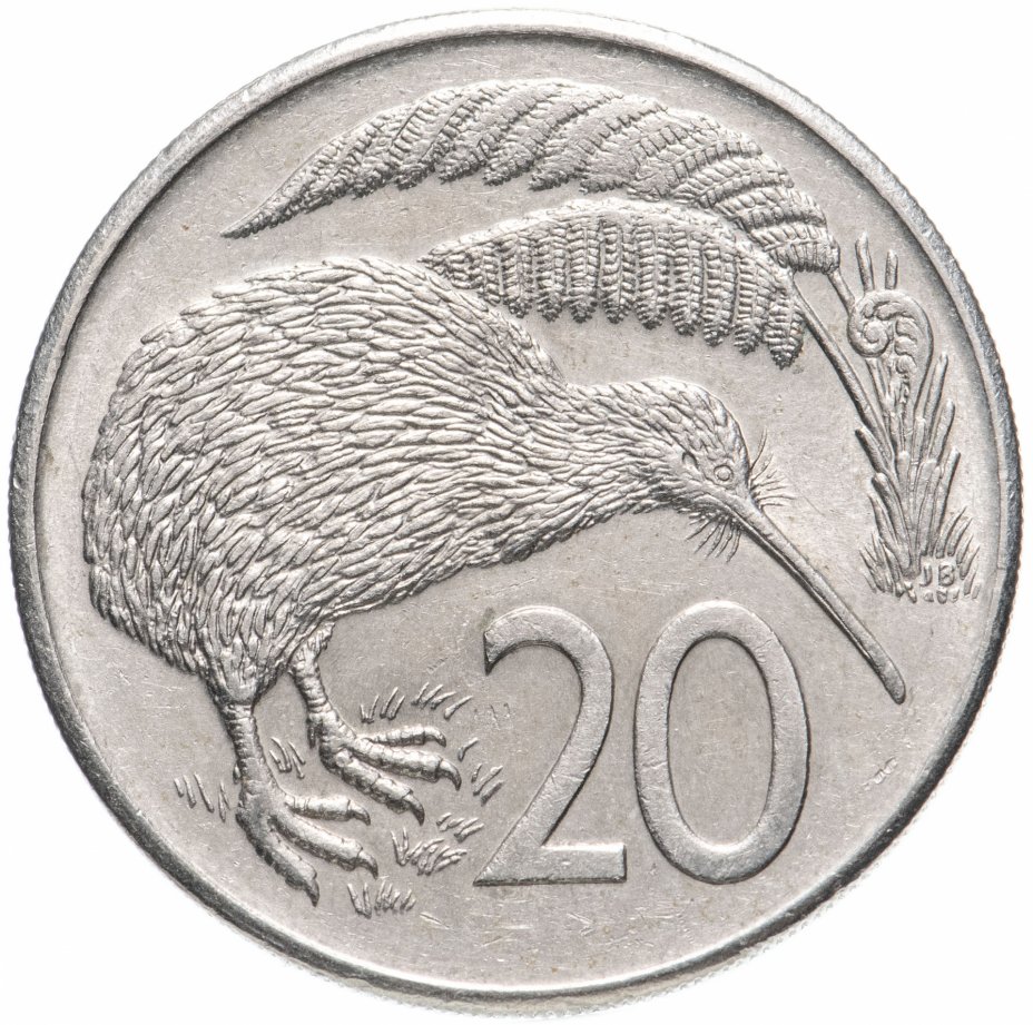 купить Новая Зеландия 20 центов 1967-1985