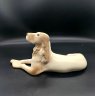 Купить Статуэтка "Спаниель", фаянс, роспись, Кировский фаянсовый завод, СССР, 1970-1990 гг.