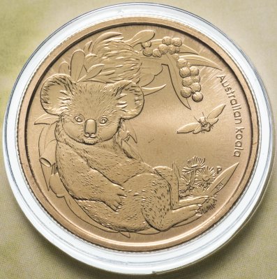 купить Австралия 1 доллар 2011 "Коала" Конверт гашения первого дня с маркой