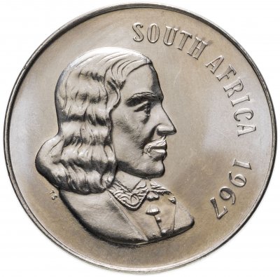 Купить ЮАР 50 центов (cents) 1967 "Надпись на английском языке - "SOUTH AFRICA"