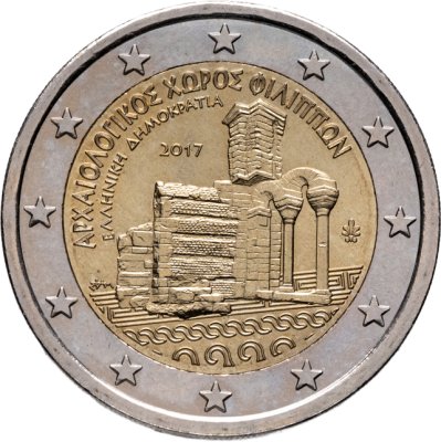 купить Греция 2 евро 2017 "Филиппы"