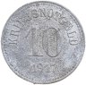 Купить Германия, Фюрт 10 пфеннигов 1917
