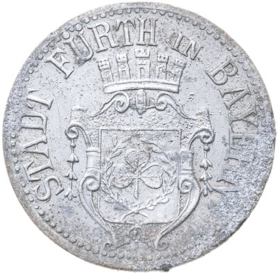 купить Германия, Фюрт 10 пфеннигов 1917