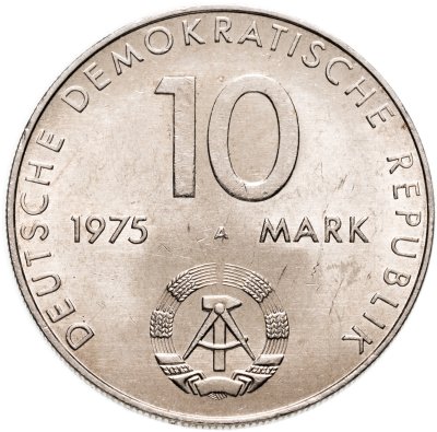 купить Германия (ГДР) 10 марок 1975 20 лет Варшавскому Договору