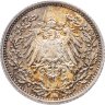 Купить Германия 1/2 марки (mark) 1918 Знак монетного двора: "A" - Берлин