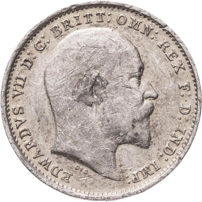 купить Великобритания 3 пенса (pence) 1908