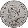 Купить Французская Полинезия 50 франков (francs) 1985