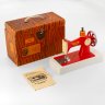 Купить Игрушка детская "Швейная машинка" в оригинальном кофре с инструкцией (винтаж), металл, композитный материал, Московский завод игрушек «Прогресс», СССР, 1970-1980 гг.