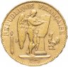 Купить Франция 20 франков (francs) 1897 года "Гений"