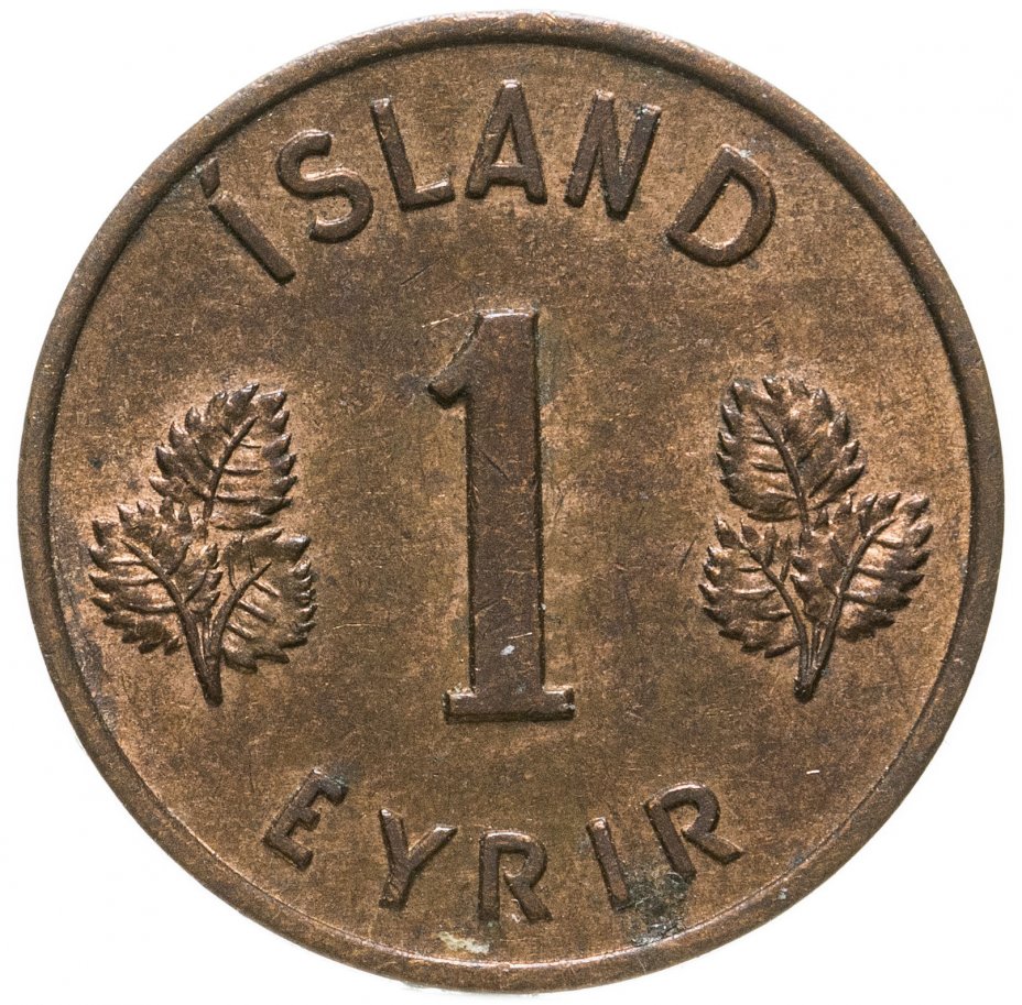 купить Исландия 1 эйре (eyrir) 1946