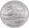 Купить США 1 доллар (dollar) 1990 W "100 лет со дня рождения Эйзенхауэра"
