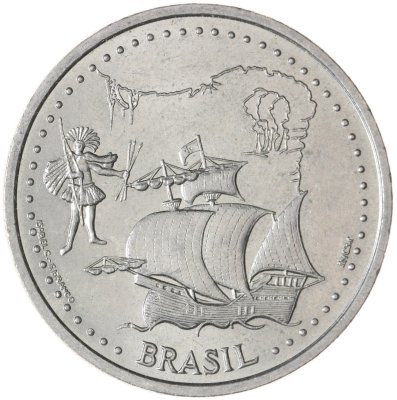 купить Португалия 200 эскудо (escudos) 1999 500 лет с момента открытия Бразилии