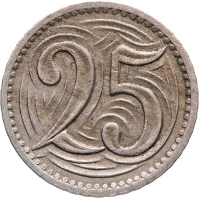 купить Чехословакия 25 геллеров (haleru) 1933