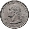 Купить США 25 центов (квотер, 1/4 доллара, quarter dollar) 1999 P Пенсильвания (Pennsylvania)