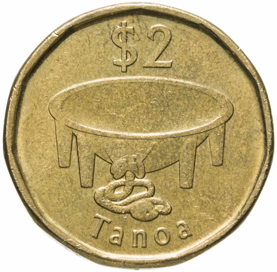 купить Фиджи 2 доллара (dollars) 2012
