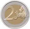 Купить Италия 2 евро 2025 "Юбилейный год" пруф в футляре с сертификатом